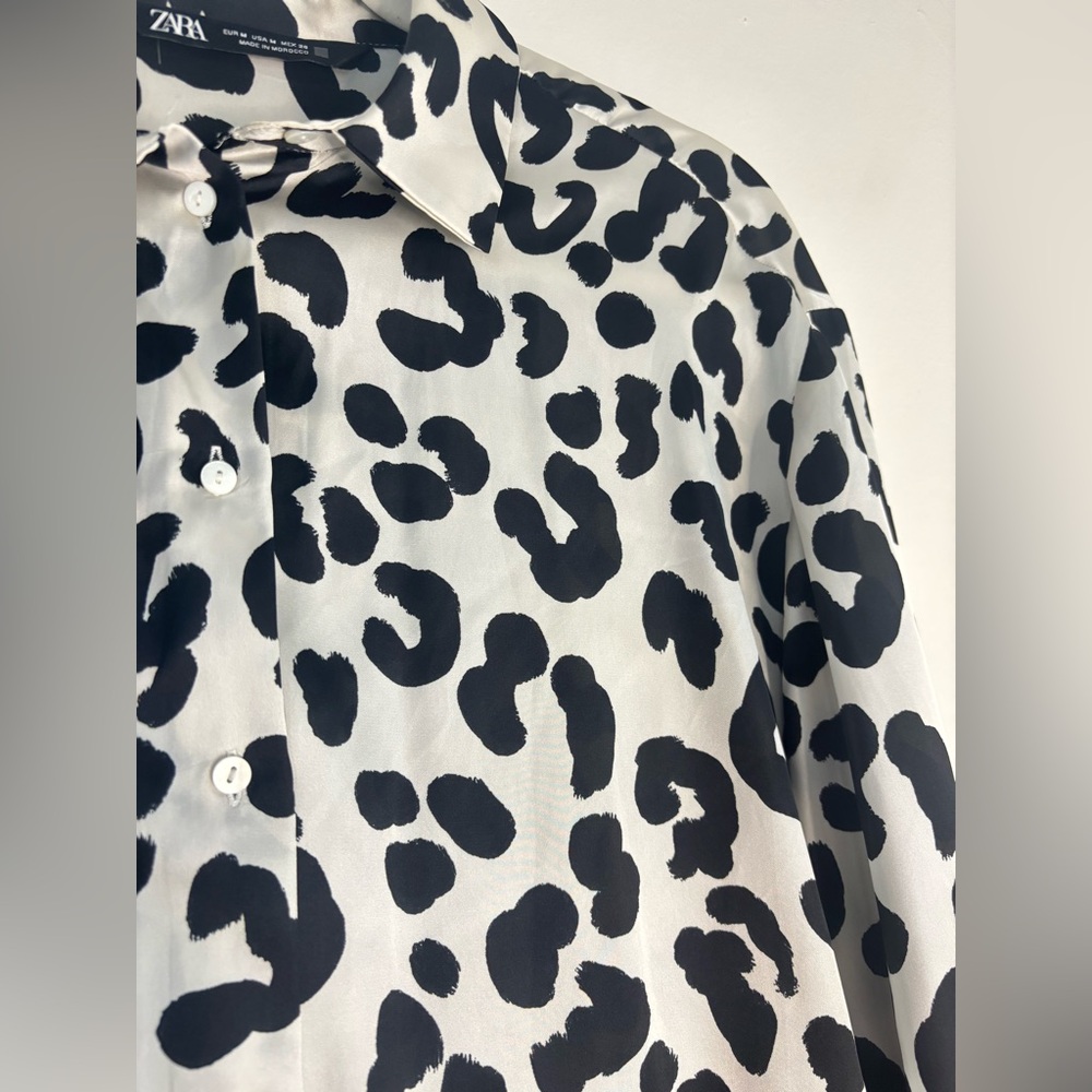 Zara Animal Print Women's Top - Picture 5 of 6